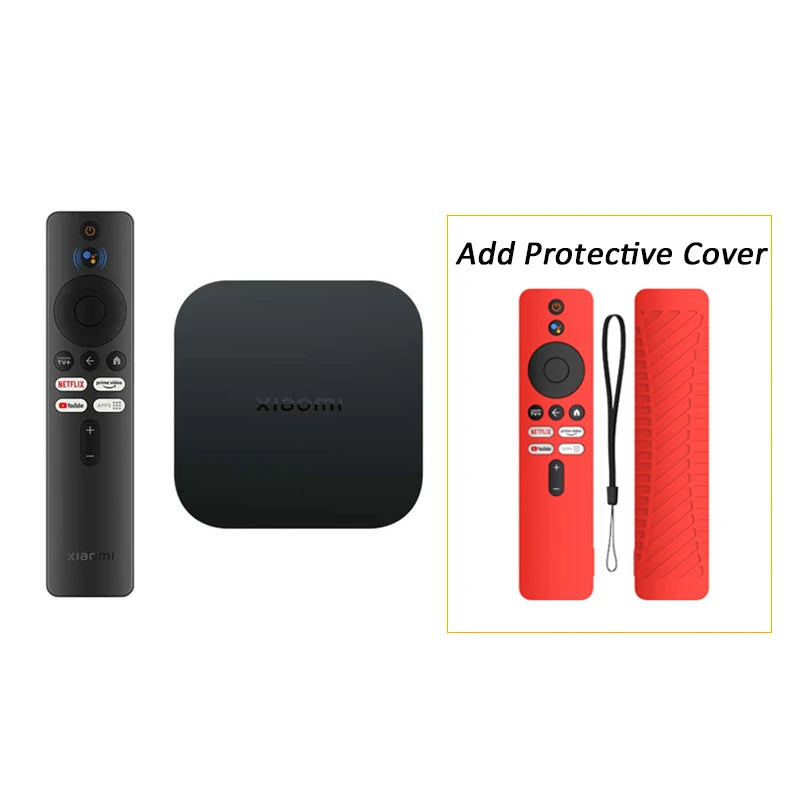 Global Version Xiaomi Mi TV Box S 2nd Gen 4K Ultra HD BT5.2 2GB 8GB Dolby Vision HDR10+ Google Assistant Smart Mi Box S Player