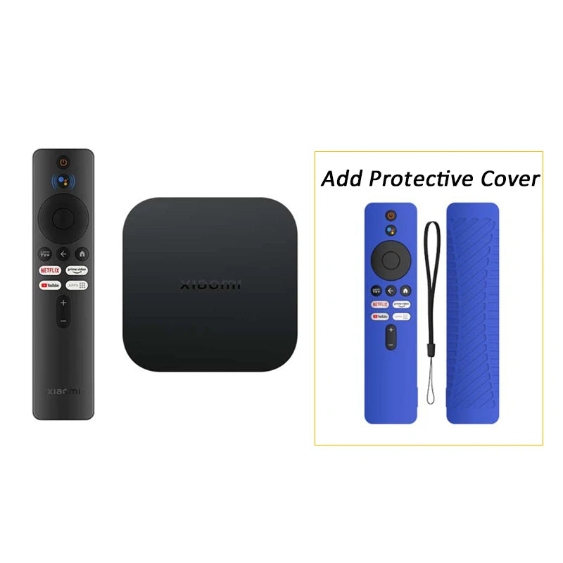 Global Version Xiaomi Mi TV Box S 2nd Gen 4K Ultra HD BT5.2 2GB 8GB Dolby Vision HDR10+ Google Assistant Smart Mi Box S Player